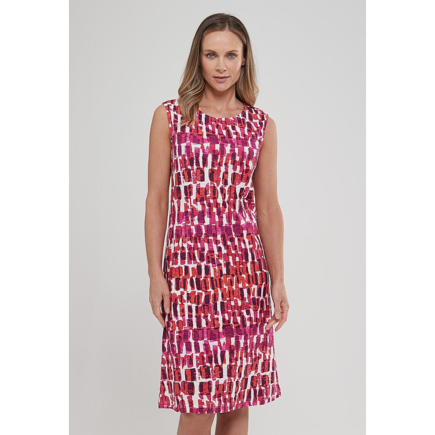 THEA DRESS-Dresses-ADINI-XSMALL-PINK MIX-Coriander