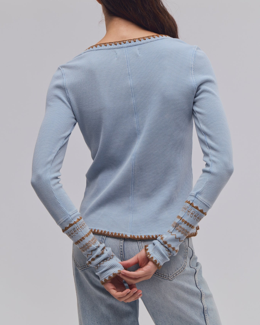 THERMAL T-SHIRT | ASPEN-Tops-FREE PEOPLE-Coriander