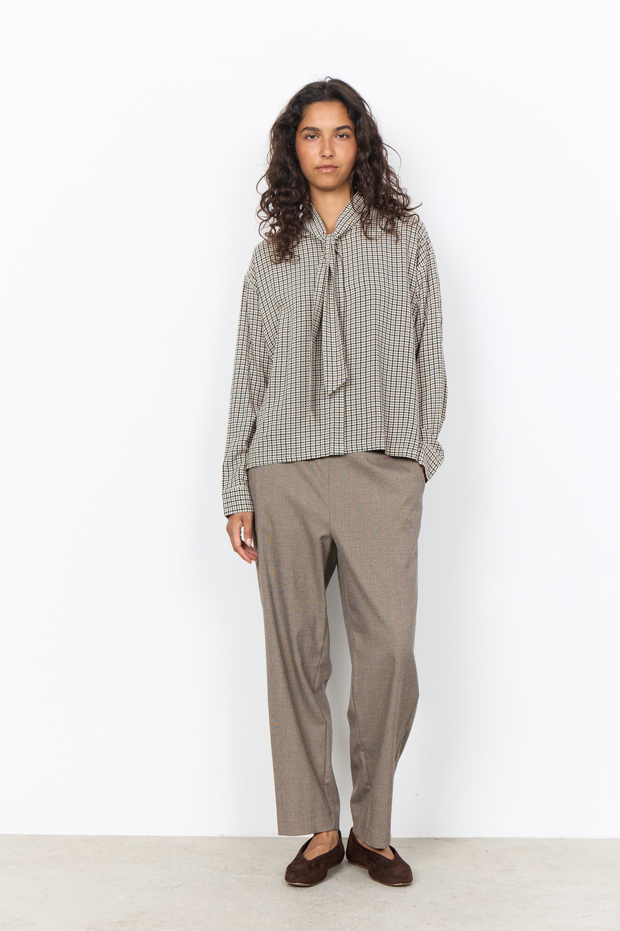 TIE-NECK BLOUSE | HALIA: TEMPEST