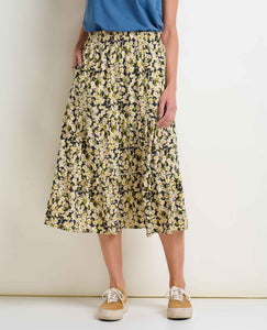 TIERED MIDI SKIRT | SUNKISSED-Bottom-TOAD&CO-Coriander