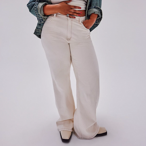 TINSLEY BAGGY HIGH RISE-Denim-FREE PEOPLE-Coriander