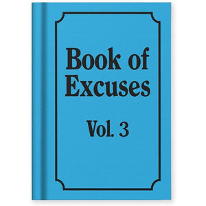 TINY BOOK | BOOK OF EXCUSES-Books & Stationery-OHH DEER-Coriander
