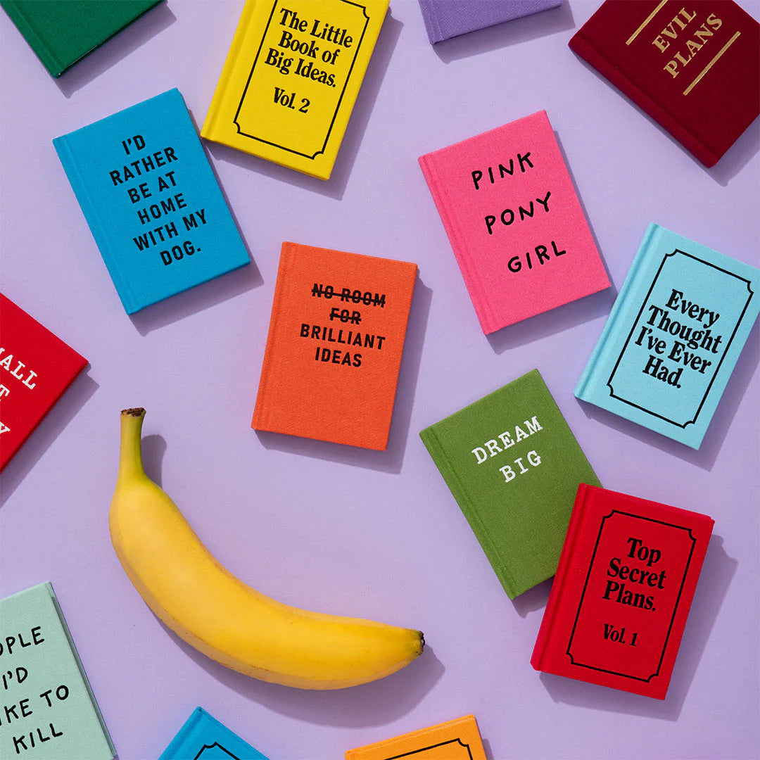 TINY NOTEBOOK | EVERY THOUGHT-Books & Stationery-OHH DEER-Coriander