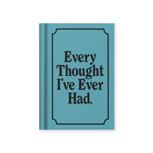 TINY NOTEBOOK | EVERY THOUGHT-Books & Stationery-OHH DEER-Coriander