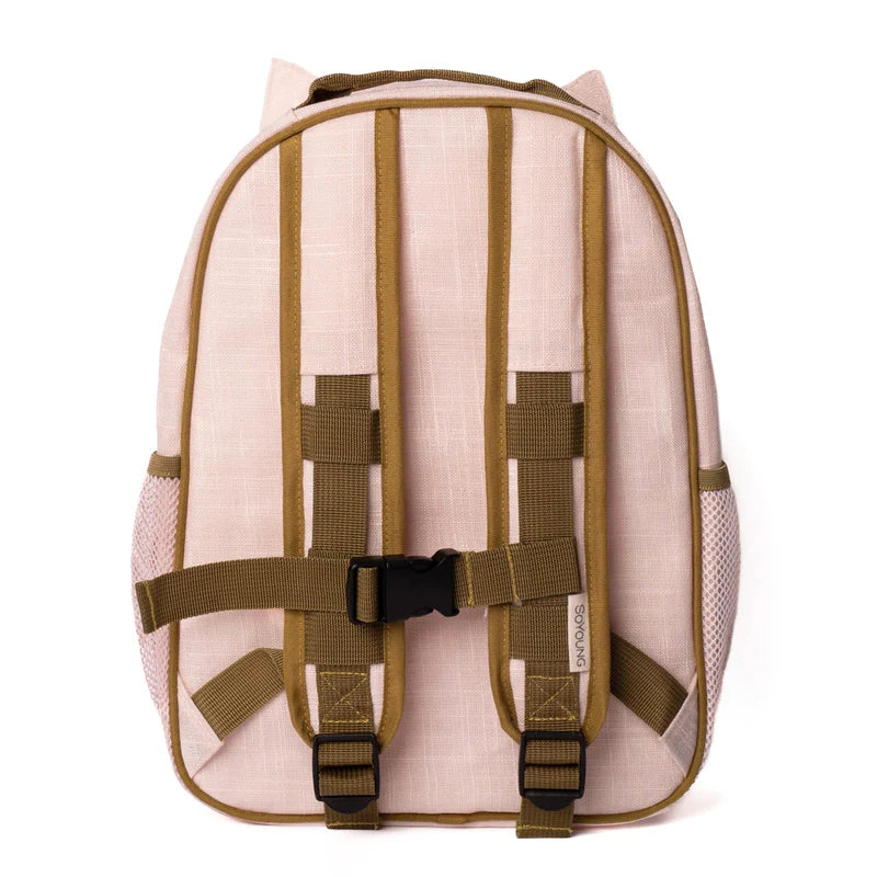 TODDLER BACKPACK | CAT EARS-Bags & Wallets-SOYOUNG-Coriander