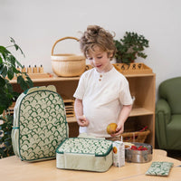 TODDLER BACKPACK | DINO SCALES-Bags & Wallets-SOYOUNG-Coriander