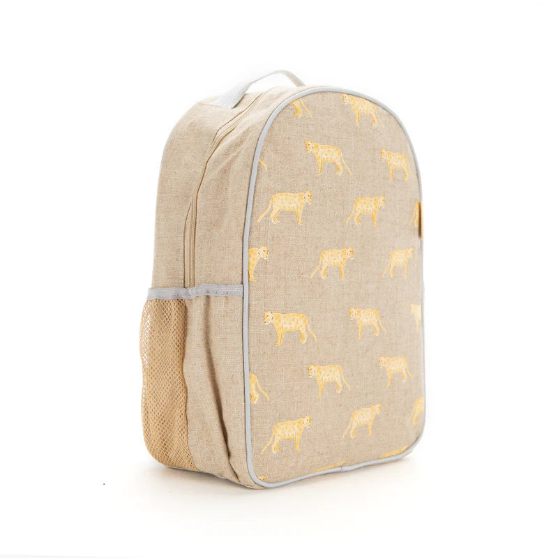 TODDLER BACKPACK | GOLDEN PANTHERS-Bags & Wallets-SOYOUNG-Coriander
