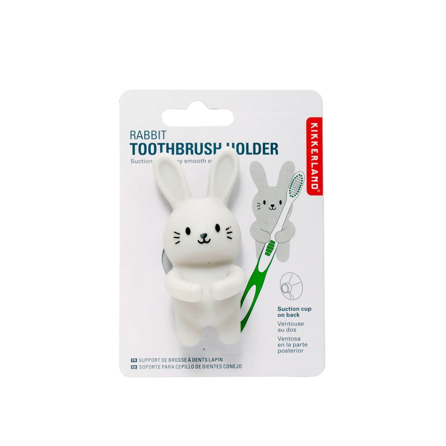 TOOTHBRUSH HOLDER | RABBIT-Kids-KIKKERLAND DESIGNS-Coriander