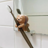 TOOTHBRUSH HOLDER | SLOTH-Kids-KIKKERLAND DESIGNS-Coriander