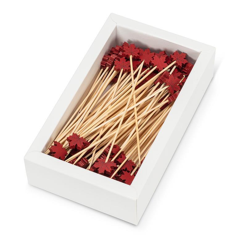 TOOTHPICKS 100PC | MAPLE LEAF-Food-ABBOTT-Coriander