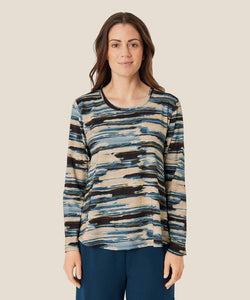 TOP | BADISNA-Tops-MASAI-XSMALL-BLUE FOG-Coriander
