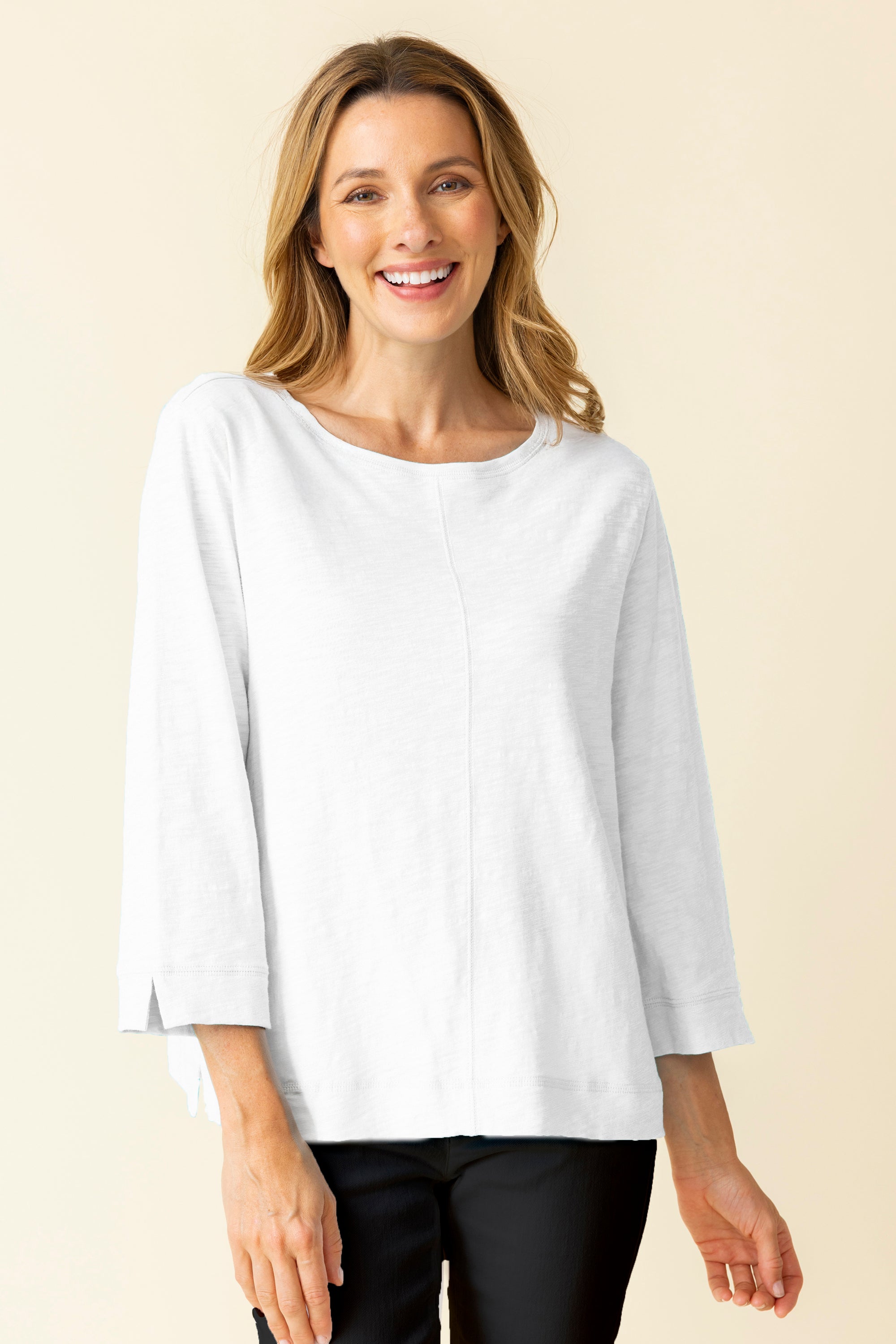 TOP | COVER STITCH BOATNECK-Top-HABITAT-XSMALL-WHITE-Coriander