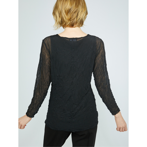 TOP | CRINKLE LAYERING-Tops-OLIVIA-Coriander