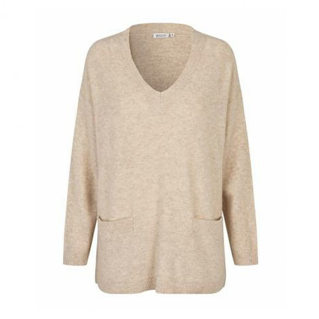 TOP | FAUNIEL-Jackets & Sweaters-MASAI-XSMALL-BEIGE MEL-Coriander