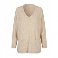 TOP | FAUNIEL-Jackets & Sweaters-MASAI-XSMALL-BEIGE MEL-Coriander