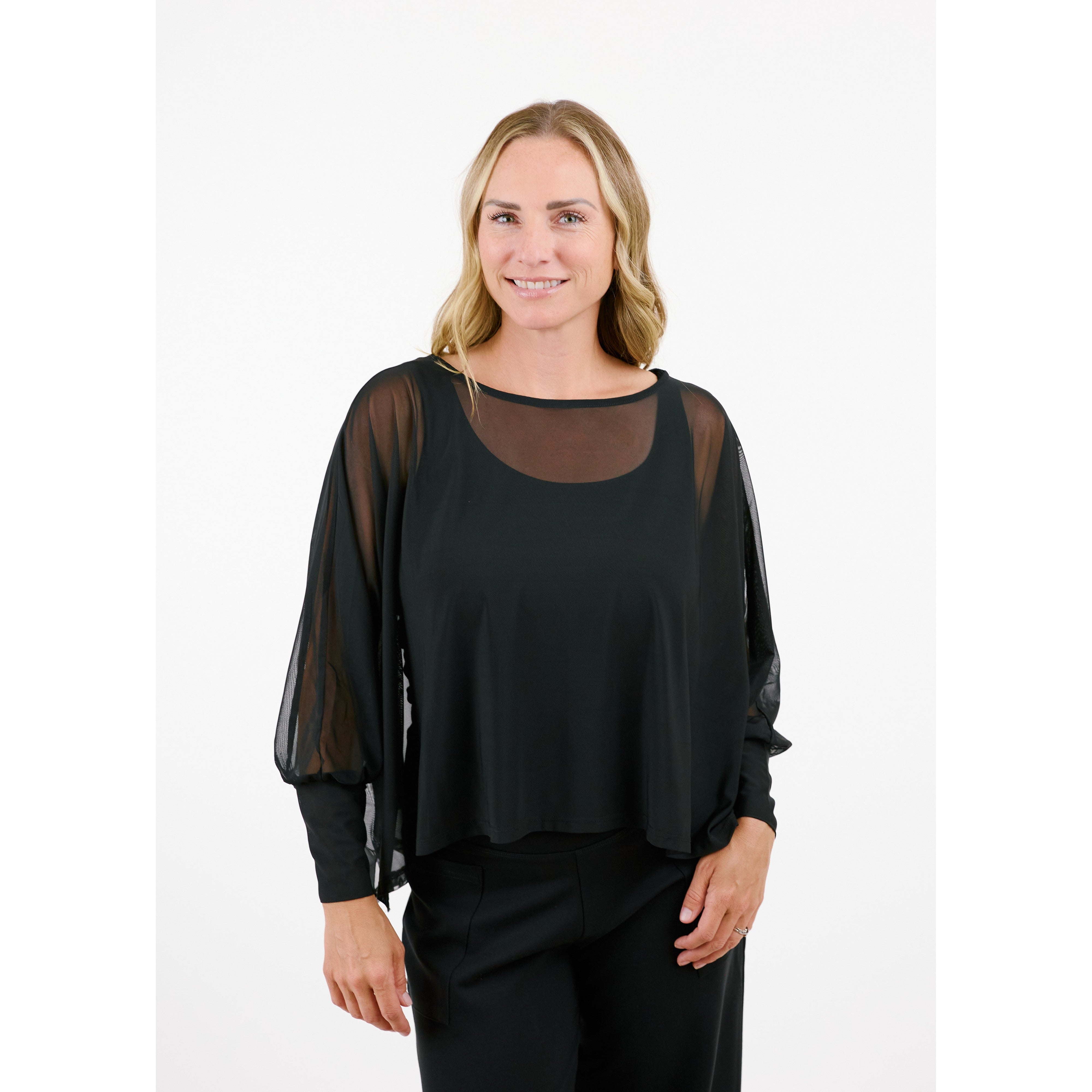 TOP | LAGOON-Top-SHANNON PASSERO-SMALL-MED-Black-Coriander