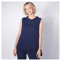 TOP | PRIMROSE-Top-SHANNON PASSERO STORE-XSMALL-NAVY-Coriander