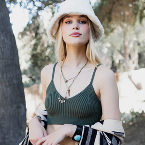 TOP | SOFT AND COMFY LOUNGE BRAMI-Basics-LETO ACCESSORIES-Coriander