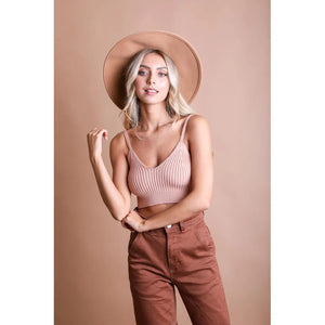 TOP | SOFT AND COMFY LOUNGE BRAMI-Basics-LETO ACCESSORIES-Coriander