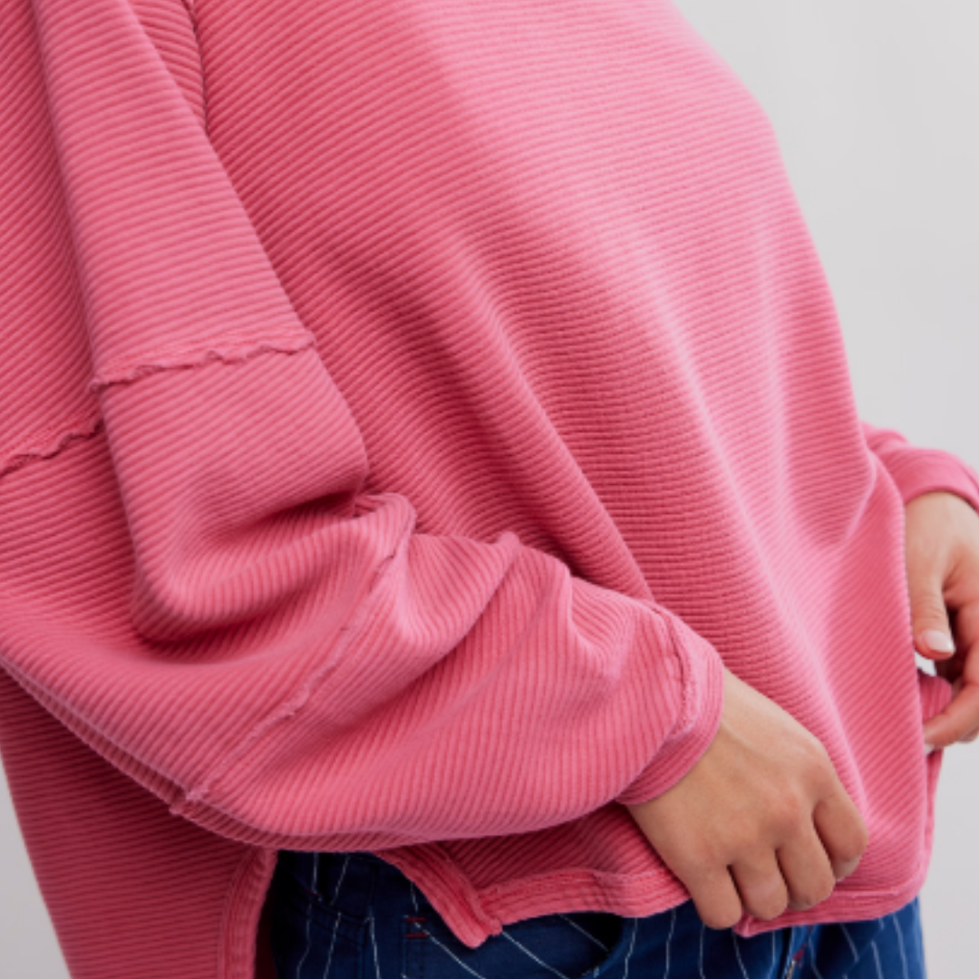 TOTAL ECLIPSE L/S TEE-Tops-FREE PEOPLE-XSMALL-HIBISCUS POP-Coriander