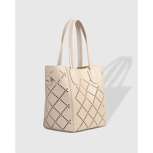 TOTE BAG | BABY BERMUDA TONE-ON-Bags & Wallets-LOUENHIDE-Coriander
