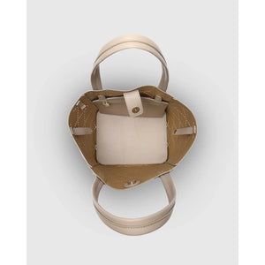 TOTE BAG | BABY BERMUDA TONE-ON-Bags & Wallets-LOUENHIDE-Coriander