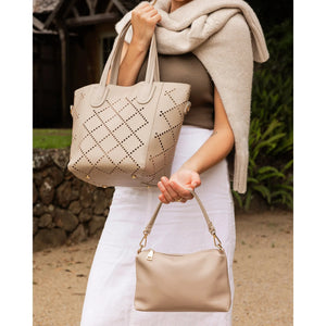 TOTE BAG | BABY BERMUDA TONE-ON-Bags & Wallets-LOUENHIDE-Coriander