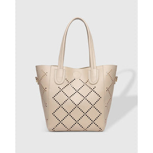 TOTE BAG | BABY BERMUDA TONE-ON-Bags & Wallets-LOUENHIDE-Coriander