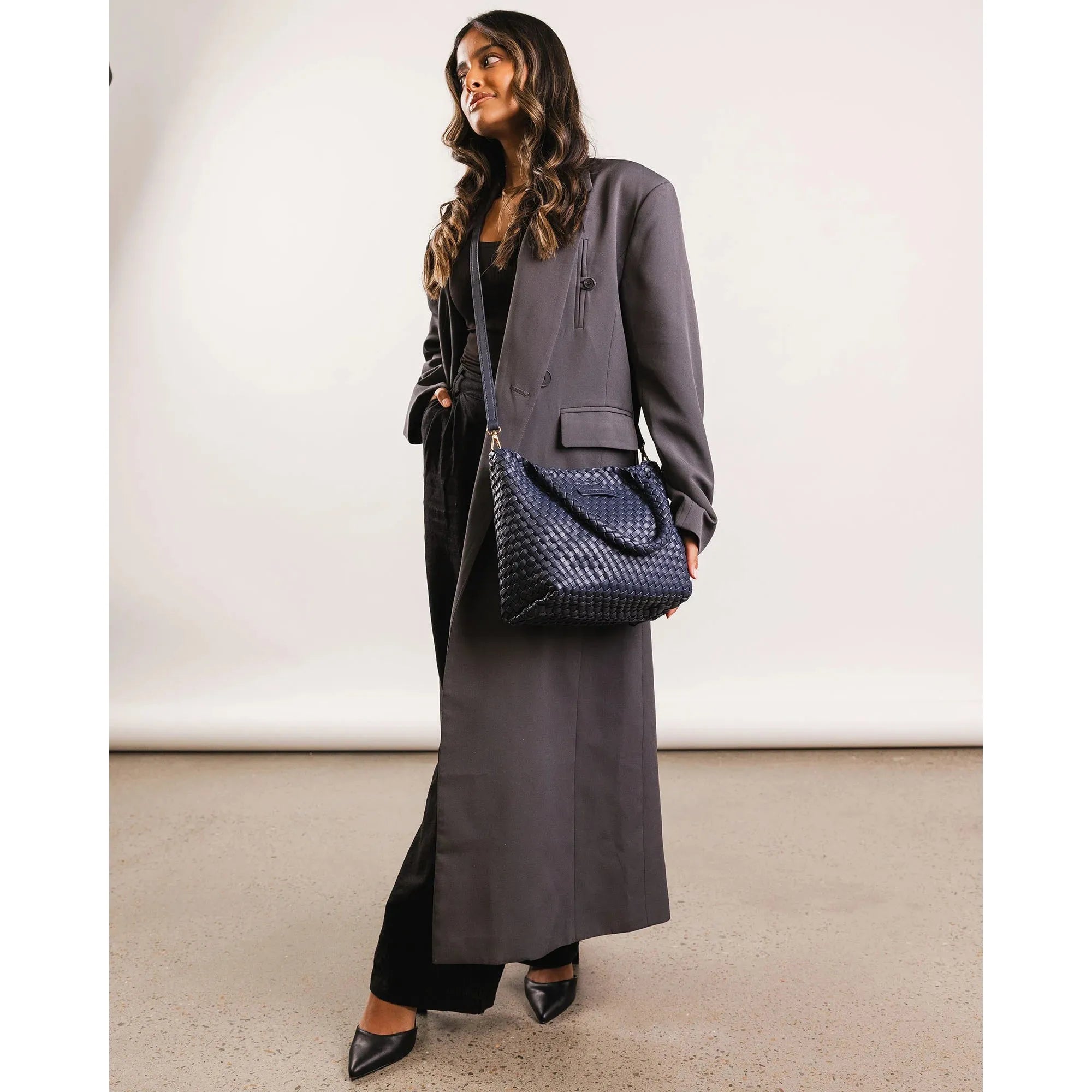 TOTE BAG | BABY CRUISER-Bags & Wallets-LOUENHIDE-Coriander