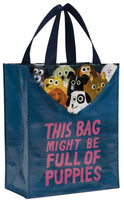 TOTE BAG | BAG FULL OF PUPPIES-Bags & Wallets-BLUE Q-Coriander