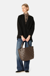 TOTE BAG | WOVEN SHOULDER-Bags & Wallets-ILSE JACOBSEN-Coriander