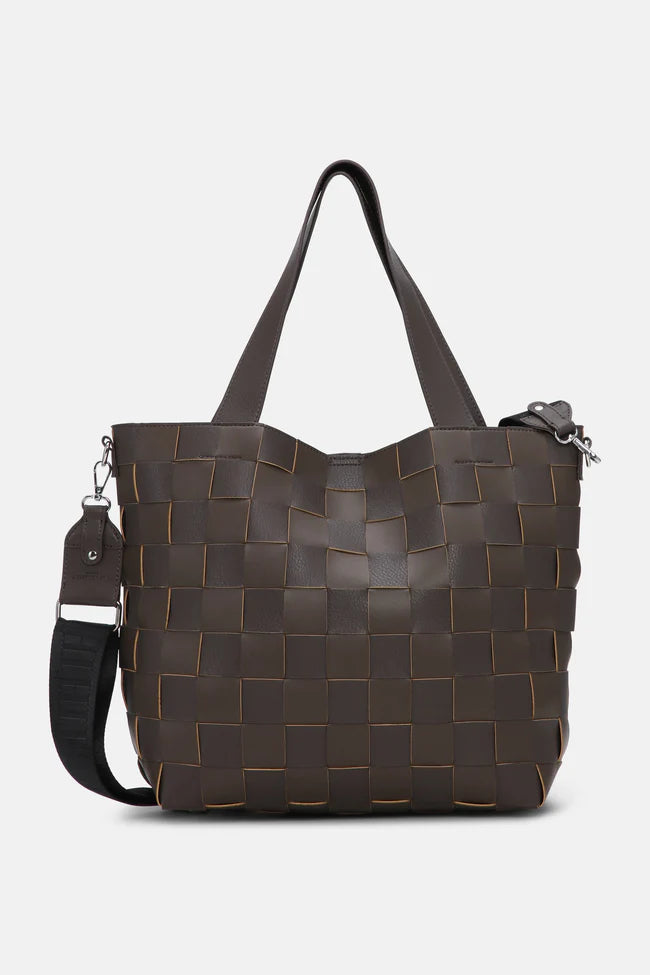 TOTE BAG | WOVEN SHOULDER-Bags & Wallets-ILSE JACOBSEN-Coriander