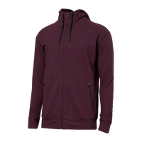 TRAILZER FULL ZIP HOODIE - BURNT PLUM-Jackets & Coats-SAXX-MEDIUM-BURNT PLUM-Coriander