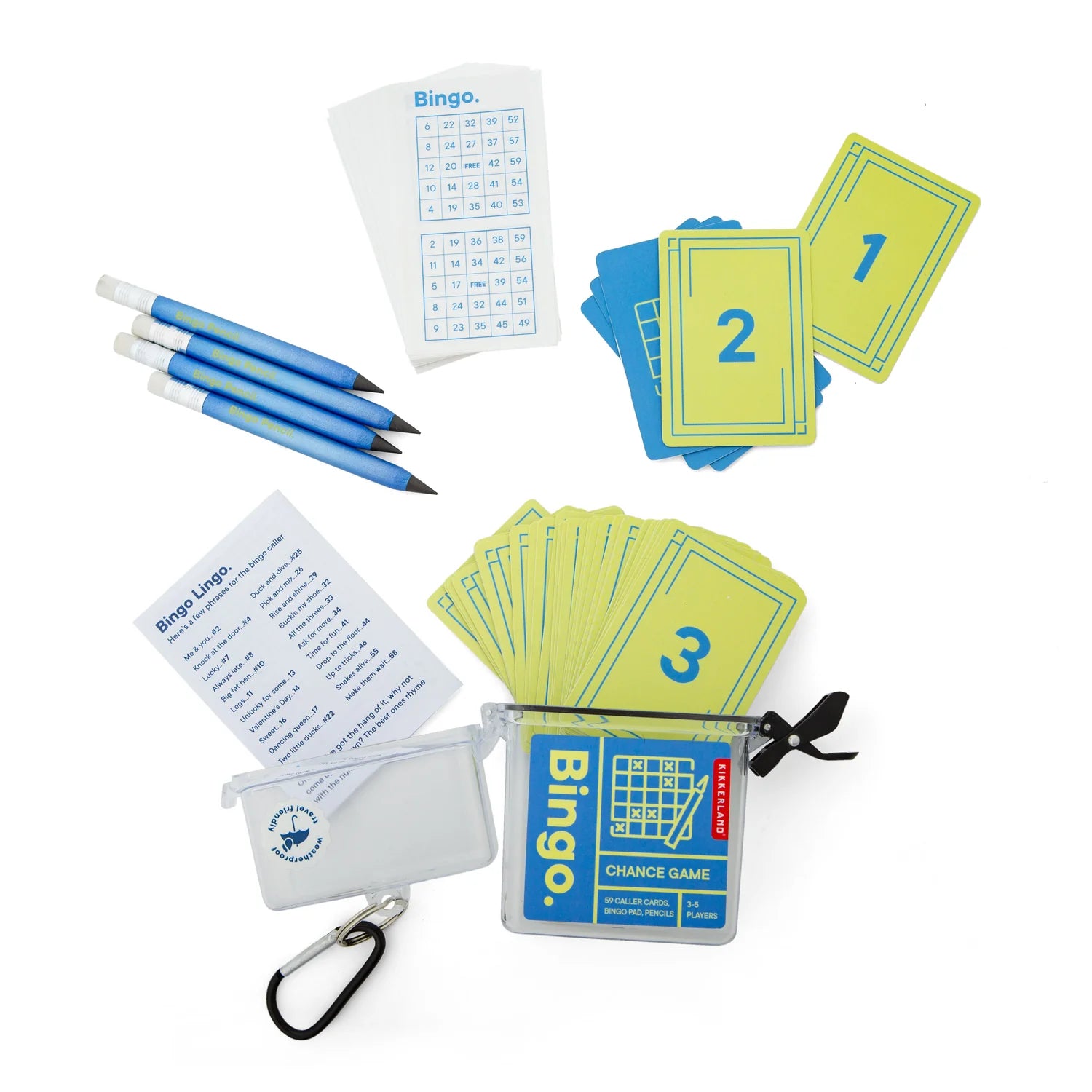 TRAVEL GAME | BINGO-Fun and Games-KIKKERLAND DESIGNS-Coriander