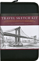 TRAVEL SKETCH KIT-Books & Stationery-PETER PAUPER PRESS-Coriander