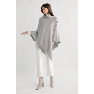 TRIANGLE PONCHO-Clothing-LOOK BY M-ONE-STONE-Coriander