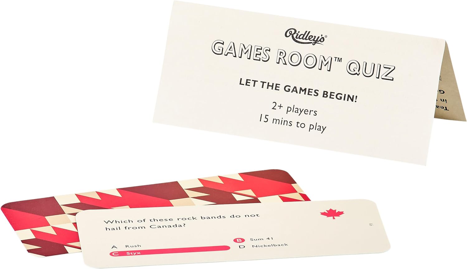 TRIVIA GAME | HOW WELL DO YOU KNOW CANADA?-Fun and Games-RAINCOAST-Coriander