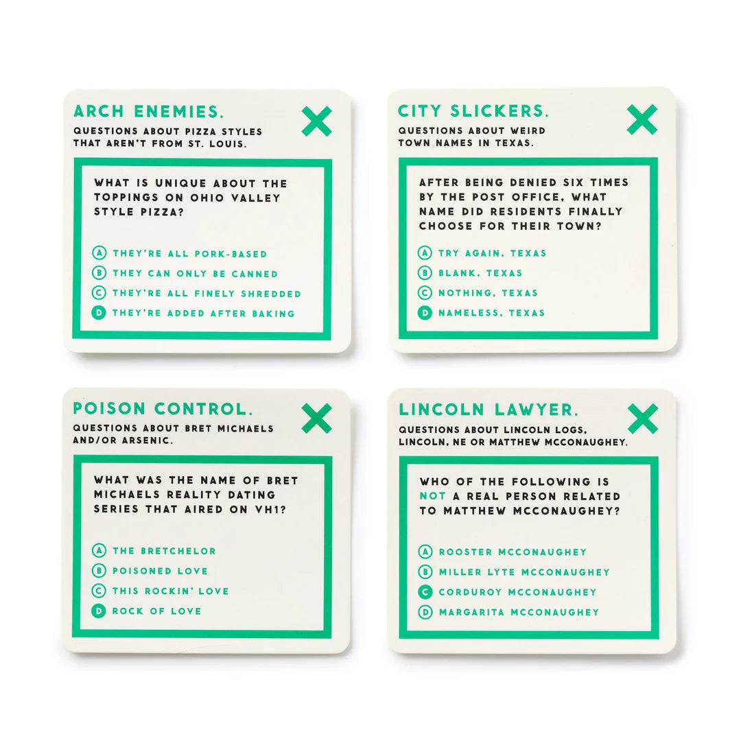 TRIVIA GAME | INCREDIBLY POINTLESS-Fun and Games-RAINCOAST-Coriander