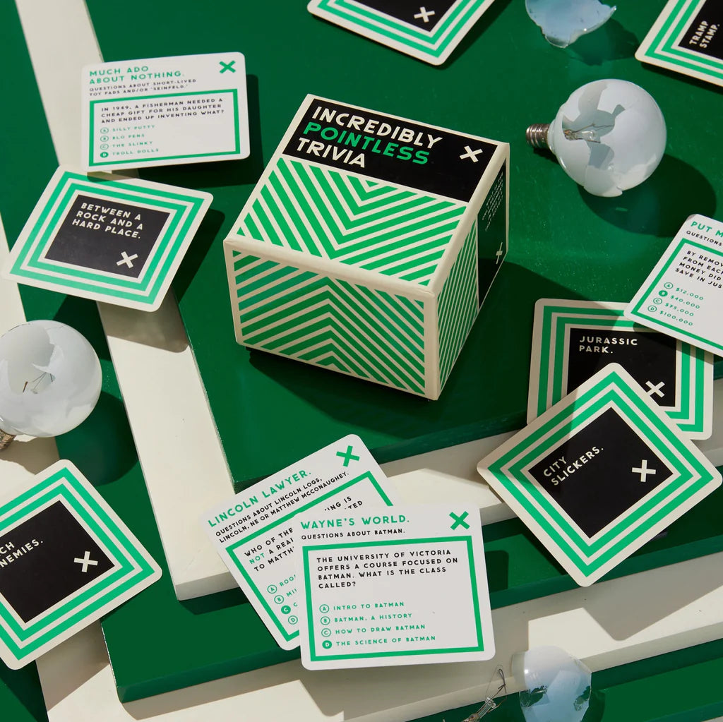 TRIVIA GAME | INCREDIBLY POINTLESS-Fun and Games-RAINCOAST-Coriander