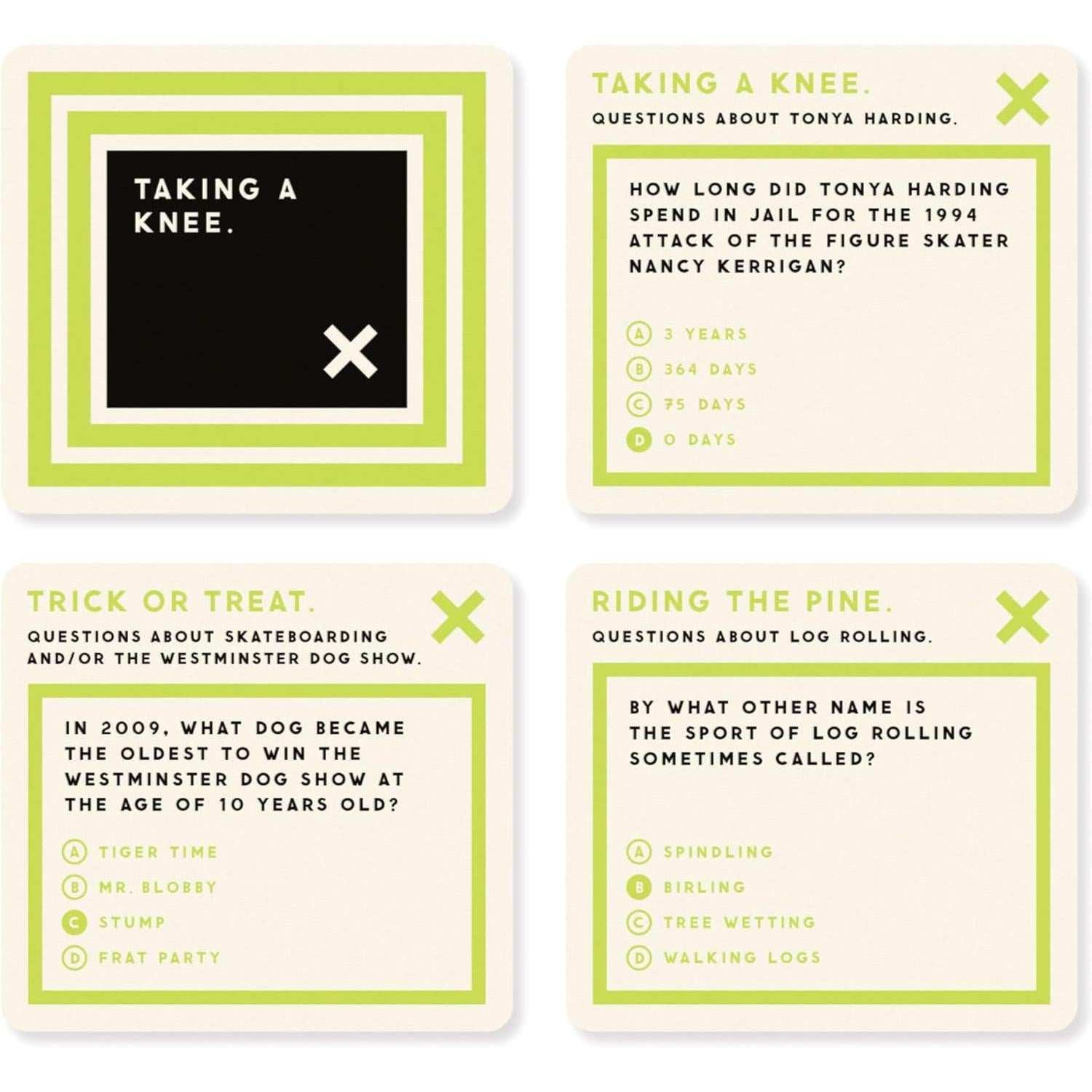 TRIVIA GAME | WEIRD SPORTS-Fun and Games-RAINCOAST-Coriander