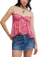 TUBE TOP | MALIA-Top-FREE PEOPLE-XSMALL-RASPBERRY COMBO-Coriander