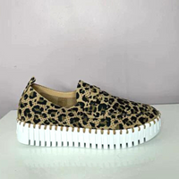 TULIP PLATFORM LOAFER IN ANIMAL PRINT-Shoe-ILSE JACOBSEN-35-LATTE 110-Coriander