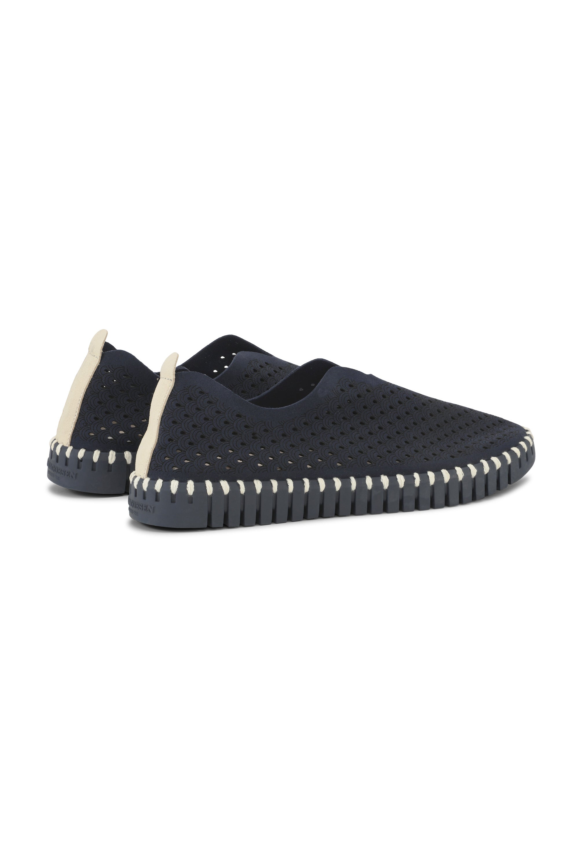 TULIP SHOE | ORIGINAL FLAT MONOCHROMATIC: DARK INDIGO-Uncategorised-ILSE JACOBSEN-Coriander