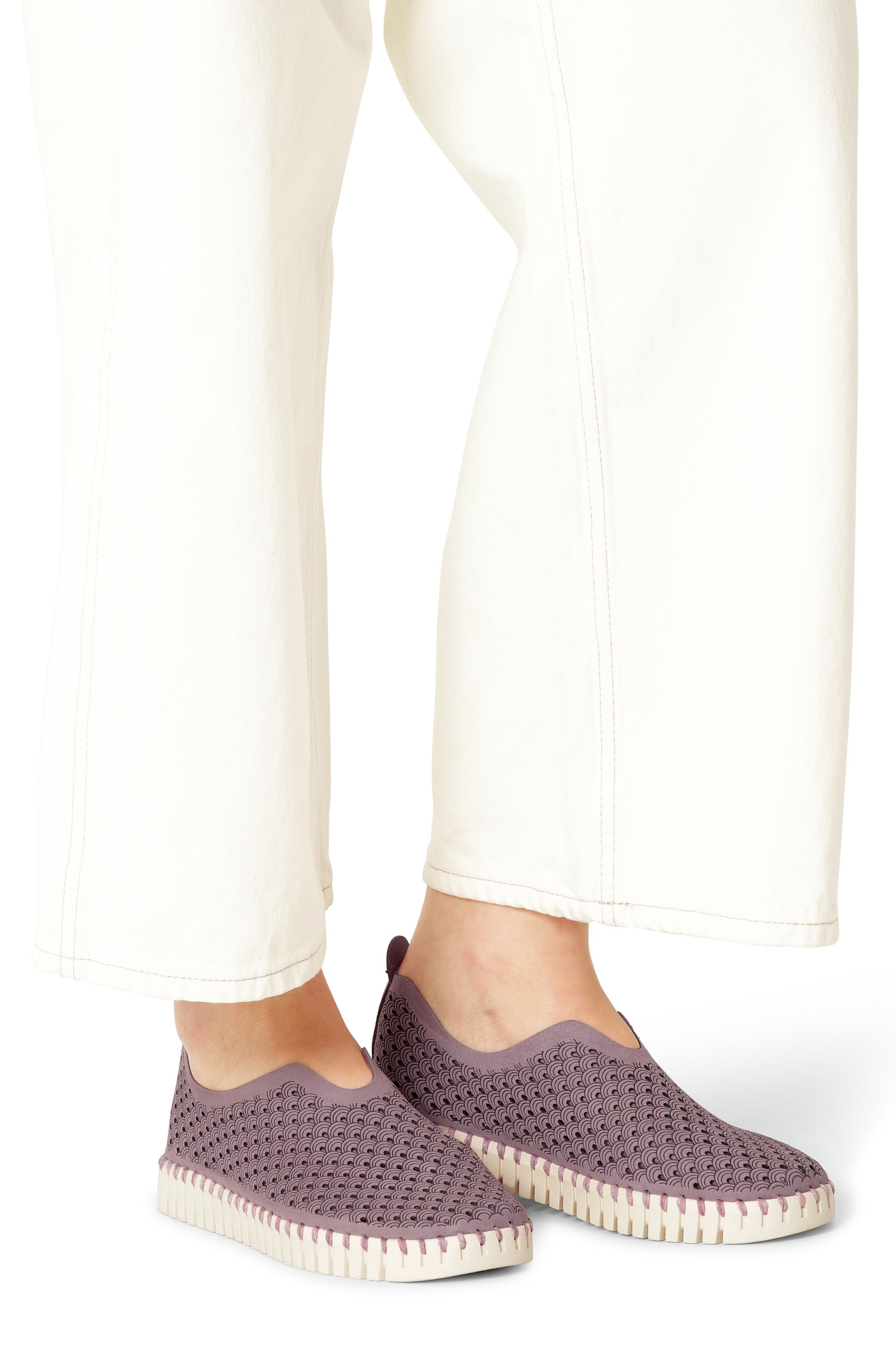 TULIP SHOE | ORIGINAL FLATS: MAUVE SHADOWS-Uncategorised-ILSE JACOBSEN-Coriander