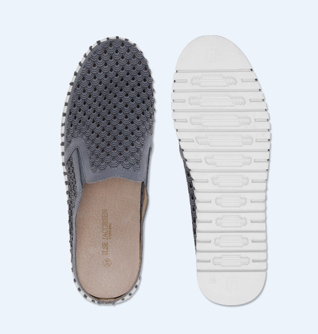 TULIP SLIDES-Socks & Footwear-ILSE JACOBSEN-Coriander
