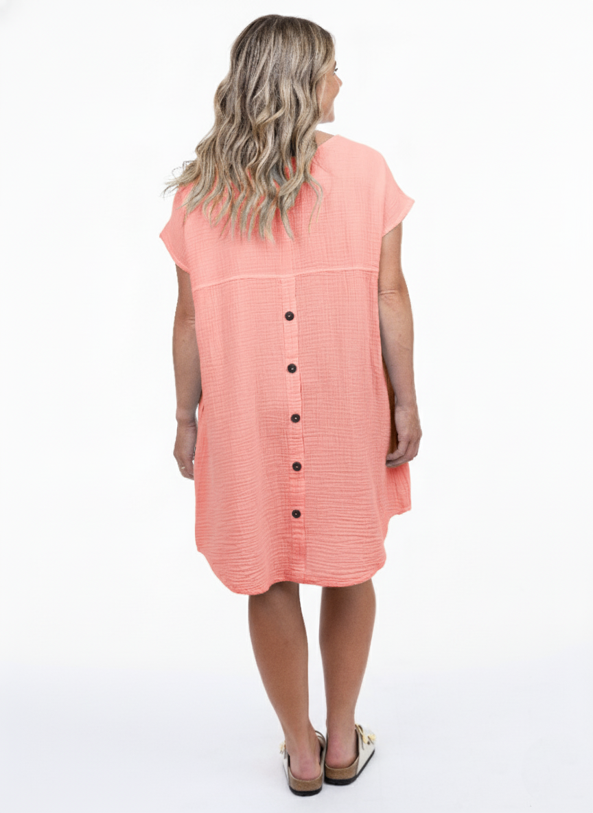 TUNIC DRESS | MEGHAN-Dress-SHANNON PASSERO-Coriander