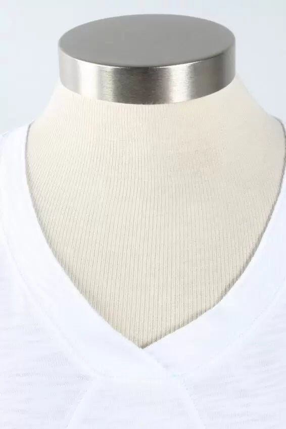 TUNIC | PIECED V-NECK-Top-ESCAPE-Coriander