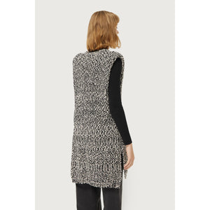 TUNIC SWEATER VEST-Jackets & Sweaters-COMPANIA FANTASTICA-Coriander