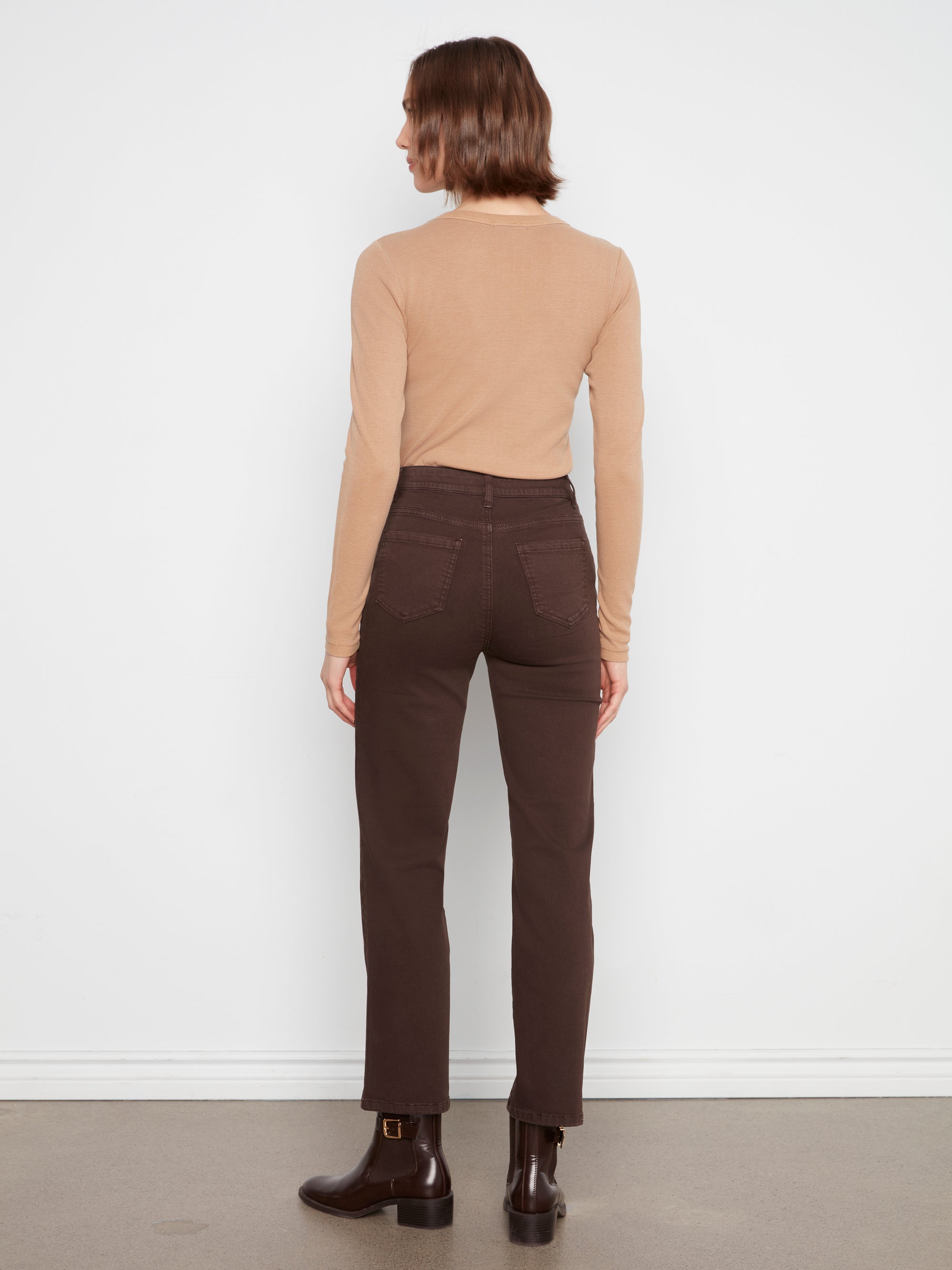 TWILL PANTS | STRAIGHT LEG-Bottoms-CHARLIE B-Coriander