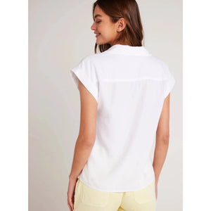 TWO POCKET SHIRT-Tops-BELLA DAHL-Coriander